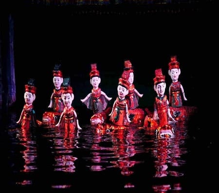 hanoi water puppet theatre