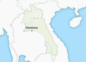 laos vientiane map