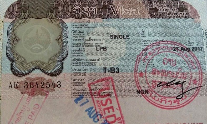 laos tourist visa validity